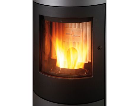 HAAS SOHN HSP 6 piec wolnostojący na pellet z pł. wodnym WLAN 10,9 kW - 2